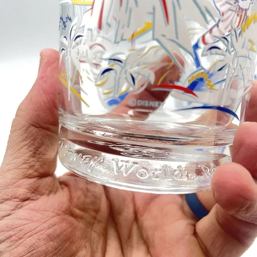 McDonald's WALT DISNEY World 25th Anniversary Glasses Lot Of 3